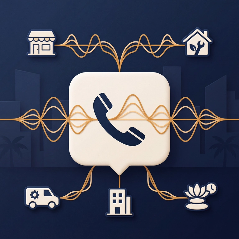 VOZA connecting calls with storefronts, home services, mobile services, offices, and appointment-based businesses.